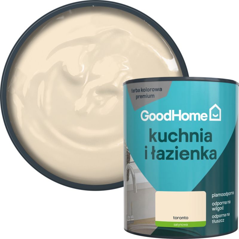 Farba plamoodporna GoodHome Kuchnia i Łazienka toronto 1 l