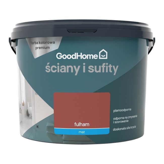 Farba plamoodporna GoodHome Premium Ściany i Sufity fulham 2,5 l