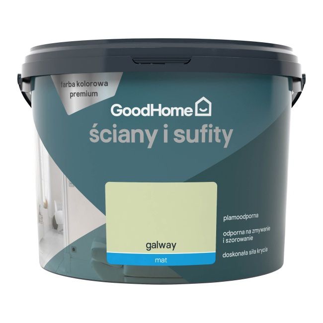 Farba plamoodporna GoodHome Premium Ściany i Sufity galway 2,5 l