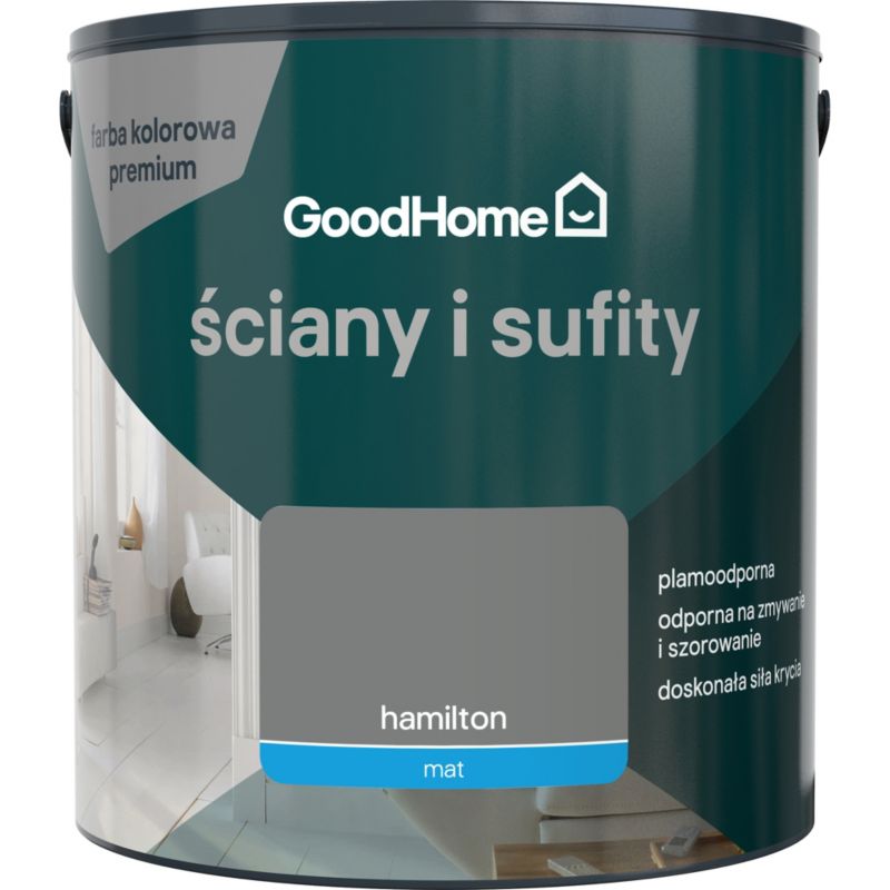 Farba plamoodporna GoodHome Premium Ściany i Sufity hamilton 2,5 l