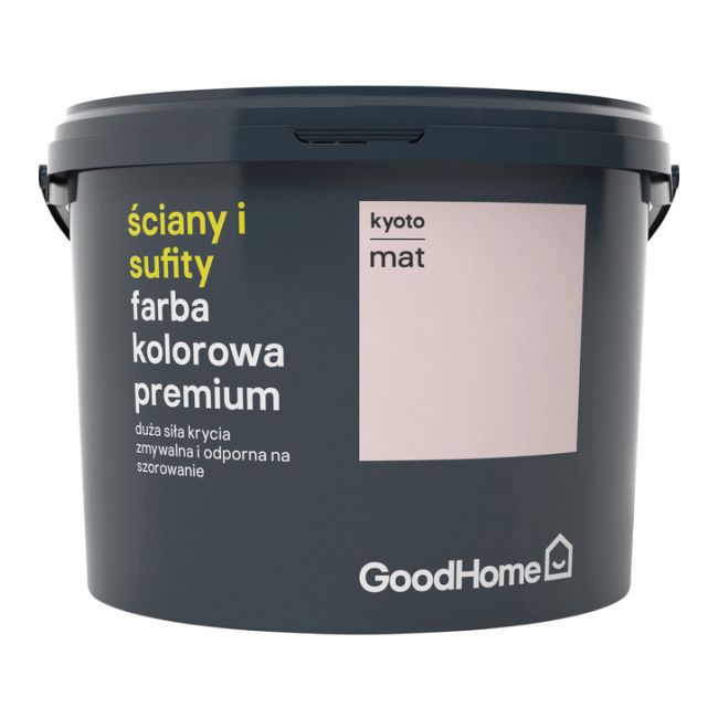 Farba plamoodporna GoodHome Premium Ściany i Sufity kyoto 2,5 l