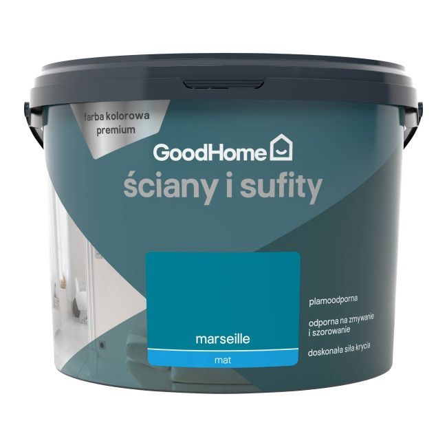 Farba plamoodporna GoodHome Premium Ściany i Sufity marseille 2,5 l