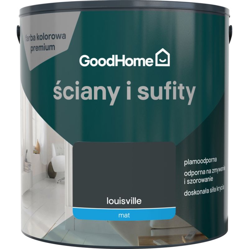 Farba plamoodporna GoodHome Ściany i Sufity louisville 2.5 l