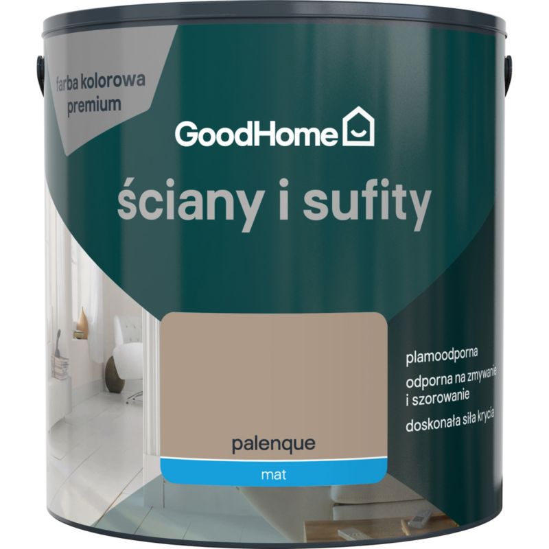 Farba plamoodporna GoodHome Ściany i Sufity palenque 2.5 l