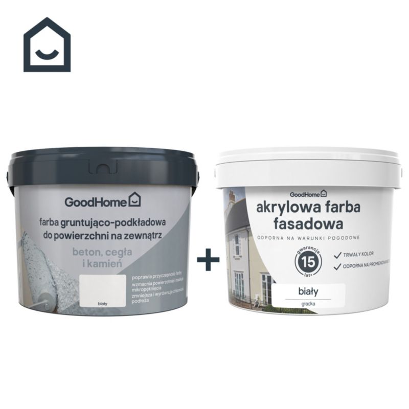 Farba podkładowa GoodHome zewnętrzna 10 l