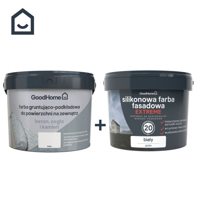 Farba podkładowa GoodHome zewnętrzna 10 l