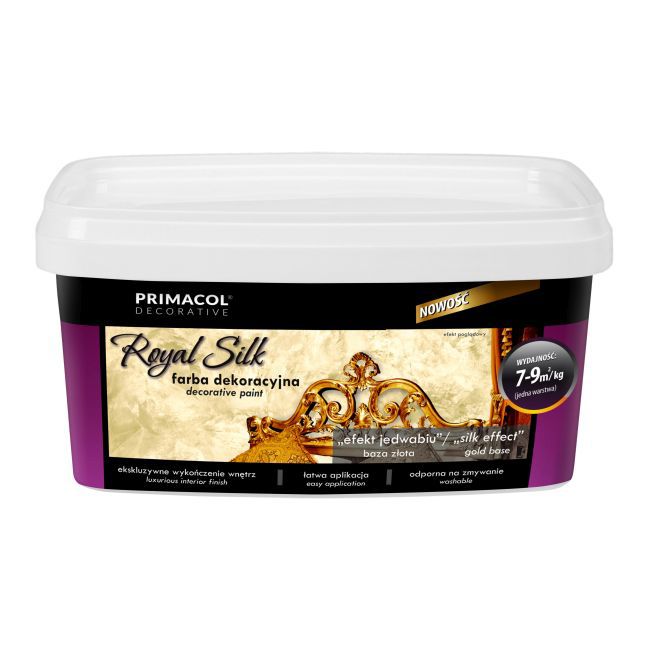 Farba Primacol Royal Silk 1 kg złota