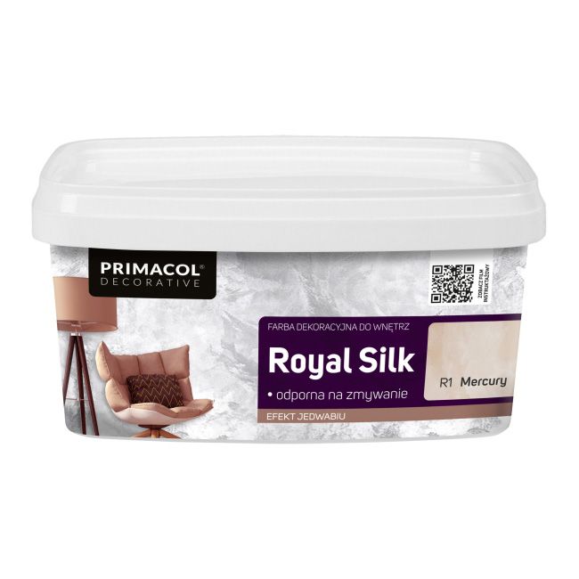 Farba Primacol Royal Silk Merkury 1 kg