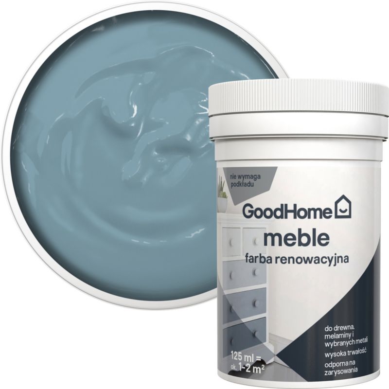Farba renowacyjna do mebli GoodHome Reno monaco mat 125 ml