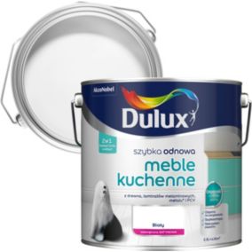 Farba renowacyjna do mebli kuchennych Dulux Szybka Odnowa biała 2,5 l