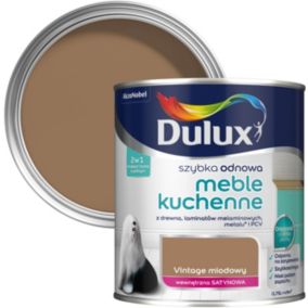 Farba renowacyjna do mebli kuchennych Dulux Szybka Odnowa vintage miodowy 0,75 l