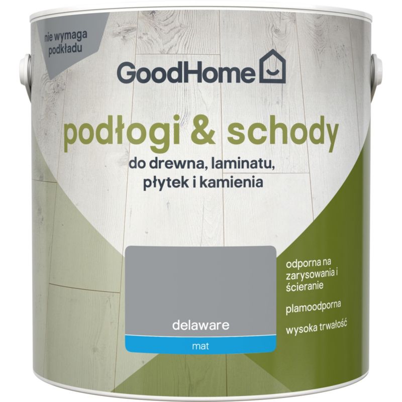 Farba renowacyjna do podłogi GoodHome Reno delaware mat 2 l