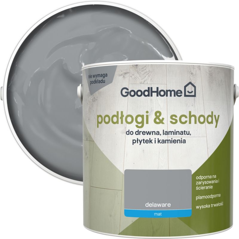 Farba renowacyjna do podłogi GoodHome Reno delaware mat 2 l