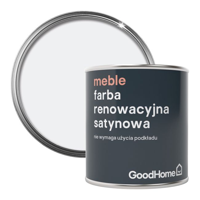 Farba renowacyjna GoodHome Meble north pole satyna 0,125 l