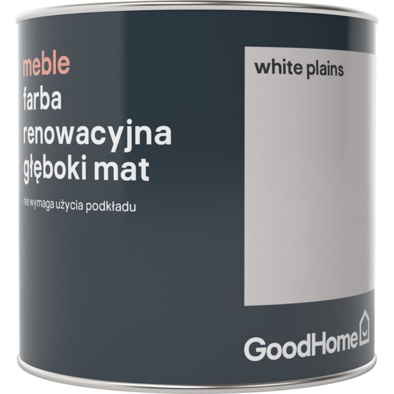 Farba renowacyjna GoodHome Meble white plains mat 0,5 l