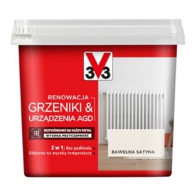 Farba renowacyjna V33 Grzejniki & AGD bawełna satyna 0,75 l