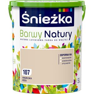 Farba Śnieżka Barwy Natury angielska róża 5 l