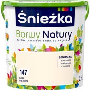 Farba Śnieżka Barwy Natury dzika orchidea 2,5 l