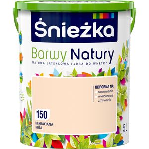 Farba Śnieżka Barwy Natury herbaciana róża 5 l