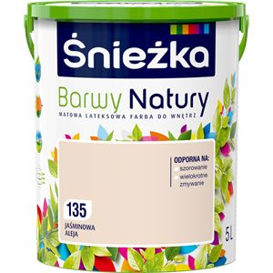 Farba Śnieżka Barwy Natury jaśminowa aleja 5 l