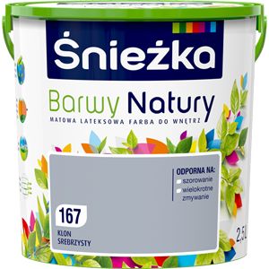 Farba Śnieżka Barwy Natury klon srebrzysty 2,5 l