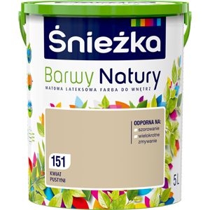 Farba Śnieżka Barwy Natury kwiat pustyni 5 l