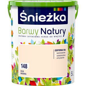 Farba Śnieżka Barwy Natury lilia wodna 5 l