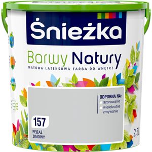 Farba Śnieżka Barwy Natury pejzaż zimowy 2,5 l