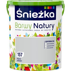 Farba Śnieżka Barwy Natury pejzaż zimowy 5 l