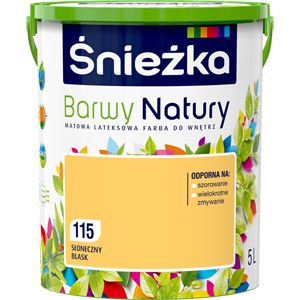 Farba Śnieżka Barwy Natury słoneczny blask 5 l