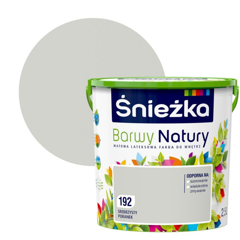 Farba Śnieżka Barwy Natury srebrzysty poranek 2,5 l