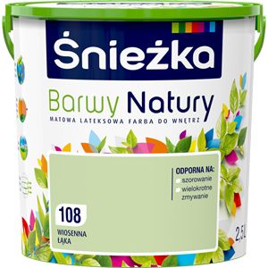 Farba Śnieżka Barwy Natury wiosenna łąka 2,5 l