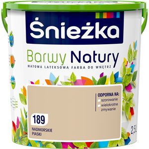 Farba Śnieżka Barwy Naturynadmorskie piaski 2,5 l