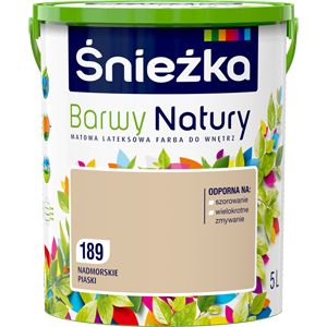 Farba Śnieżka Barwy Naturynadmorskie piaski 5 l