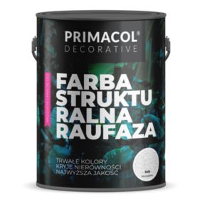 Farba strukturalna Colours Raufaza biały 10 l