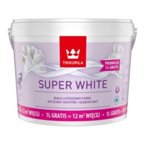 Farba Tikkurila Super White 10 l + 10%