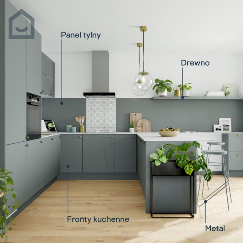 Farba uniwersalna GoodHome Reno hamilton satyna 0,75 l