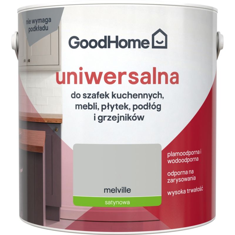 Farba uniwersalna GoodHome Reno melville satyna 2 l