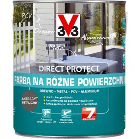 Farba V33 Direct Protect antracyt 2,5 l