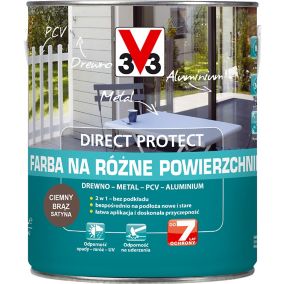 Farba V33 Direct Protect ciemnobrązowa 2,5 l