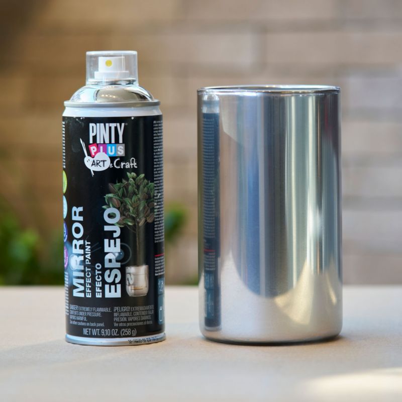 Farba w sprayu PintyPlus Mirror Effect nadająca efekt lustra 400ml 1 szt.