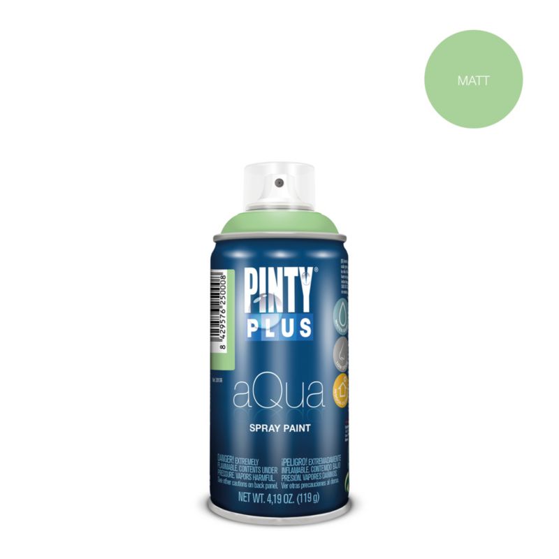 Farba wodna dekoracyjna w spray PintyPlus Aqua zielona herbata 0.15L