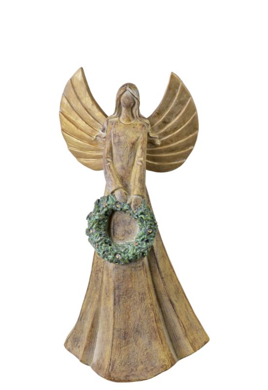 Figura LED SANTA LILA Anioł 16.5x11x31.5cm 1szt