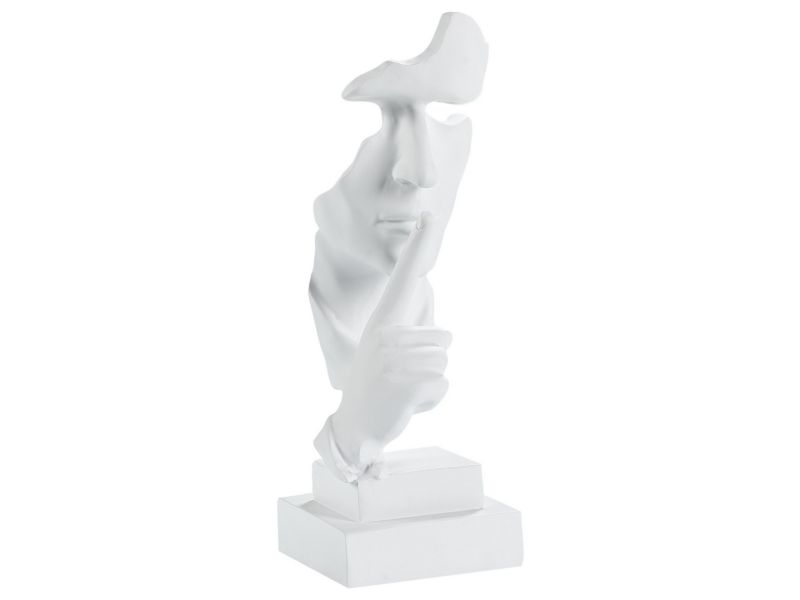 Figurka dekoracyjna Raahe Żywica syntetyczna Minimalistyczny Nowoczesny Biały 1 szt.