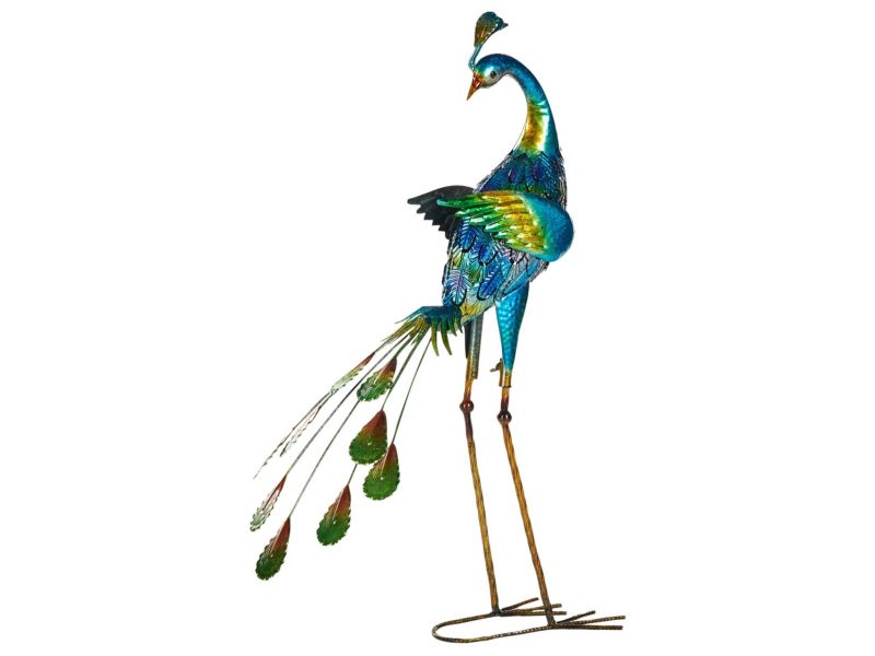 Figurka paw niebieska Peacock 1 szt.