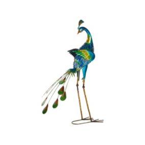 Figurka paw niebieska Peacock 1 szt.