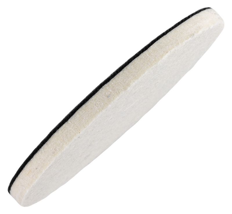 Filc Graphite polerski na rzep 125 x 8 mm,  1szt.