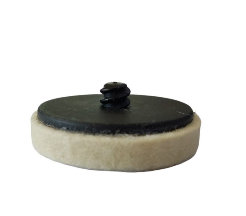 Filc polerski koło 50 x 7mm 100% wełna owcza Kormax krążek z filcu płaski roloc (XT-89 50)  - 1szt.