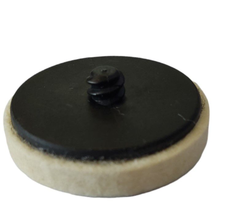 Filc polerski koło 50 x 7mm 100% wełna owcza Kormax krążek z filcu płaski roloc (XT-89 50)  - 1szt.