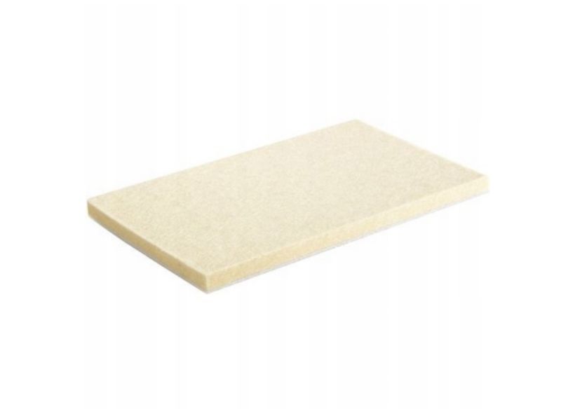 Filc polerski Kormax prostokąt 230x93x10mm elastyczny 100% wełna owcza TYP-B (XT-86A 230-93 TYP-A) - 1 szt.